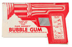 "FLASH GORDON PISTOL PACKING BUBBLEGUM" DIE-CUT PREMIUM POP GUN.