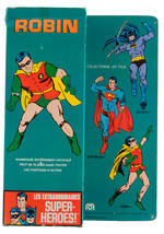 MEGO ROBIN 9" FIGURE IN BOX BY PIN PIN TOYS.