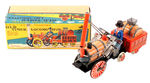 "OLD TIMER LOCOMOTIVE" BOXED FRICTION TOY.