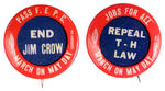 "END JIM CROW" AND "REPEAL" TAFT-HARTLEY PAIR.