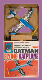 "BATMAN FLYING BATPLANE" REMOTE CONTROL TOY.