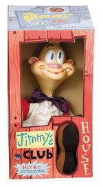 REN & STIMPY CREATOR JOHN KRICFALUSI "JIMMY THE IDIOT BOY/GEORGE LIQUOR" BOXED DOLLS.