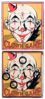 LARGE RING TOSS "CLOWN GAME."