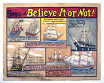 "BELIEVE IT OR NOT!"  TAKE-OFF WITH BALTIMORE THEME ORIGINAL ART.