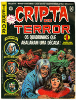 BRAZILIAN "CRYPT OF TERROR" EC COMICS REPRINT BOOK COVER ORIGINAL ART.