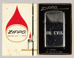 "DR. EVIL AND HIS TERRORS OF THE UNKNOWN STAGE SHOW" POSTER AND LIGHTER.