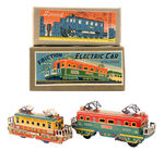 ELECTRIC TRAIN CAR BOXED FRICTION PAIR.
