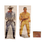 LONE RANGER AND TONTO/WHEATIES LIFE-SIZED POSTERS IN ORIGINAL ENVELOPE.