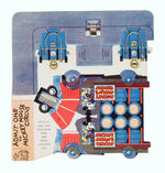LIONEL MICKEY MOUSE CIRCUS TRAIN RARE PUNCH-OUT CARDBOARD ACCESSORIES 1935.