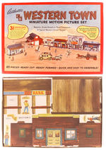 "WESTERN TOWN MINIATURE MOTION PICTURE SET."