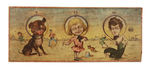 BUSTER BROWN PAPER ON WOOD TARGET MADE BY R.BLISS CO.