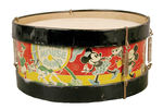"MICKEY MOUSE BAND" TOY DRUM.
