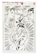 "SPIDER-MAN UNLIMITED" #2 ORIGINAL MARK BAGLEY COMIC BOOK PAGE ART.
