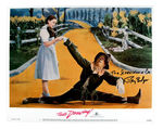 RAY BOLGER "THAT'S DANCING!" SIGNED LOBBY CARD WITH OZ SCENE.