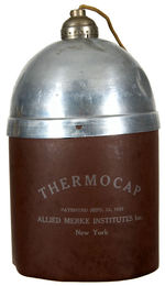 "THERMOCAP" 1920s  QUACK MEDICINE HAIR GROWING MACHINE WITH ILLUSTRATED BOOKLET.