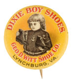LOVELY CIRCA 1900 "DIXIE BOY SHOES" FROM HAKE COLLECTION & CPB.