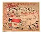 "LIONEL DONALD DUCK RAIL CAR" SUPERIOR BOXED EXAMPLE.