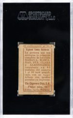1923-1924 TOMAS GUTIERREZ COMPLETE SET OF 84 CARDS ALL SGC GRADED.