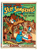 "SILLY SYMPHONIES" ENGLISH HARDCOVER POP-UP BOOK.