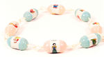 SNOW WHITE AND THE SEVEN DWARFS CELLULOID BABY RATTLE.