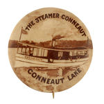 "THE STEAMER CONNEAUT" EARLY SEPIA.