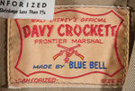 "WALT DISNEY'S DAVY CROCKETT" CHILD'S JACKET & BOXED DOLL.