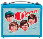 "MONKEES" RARE CANADIAN PLASTIC LUNCHBOX