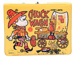 “CHUCK WAGON” RARE VINYL LUNCH BOX.