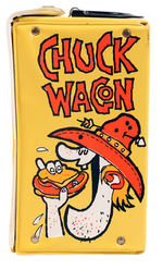 “CHUCK WAGON” RARE VINYL LUNCH BOX.