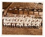 1946 MONTREAL ROYALS HISTORIC TEAM PHOTO WITH JACKIE ROBINSON.
