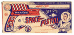 "TOM CORBETT SPACE CADET OFFICIAL SPACE PISTOL" CLICKER GUN BY MARX BOXED.