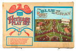 "SEARS HERITAGE PLAYSET THE BLUE AND THE GRAY."