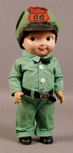 PHILLIPS  66 BUDDY LEE COMPOSITION DOLL.