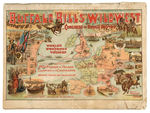 "BUFFALO BILL'S WILD WEST AND CONGRESS OF ROUGH RIDERS OF THE WORLD" PROGRAM.