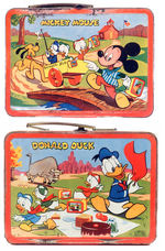 "MICKEY MOUSE/DONALD DUCK" LUNCH BOX.