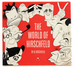 AL HIRSCHFELD “THE WORLD OF HIRSCHFELD” BOOK.