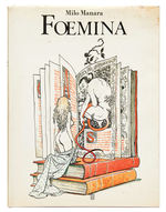 MILO MANARA “FOEMINA” SIGNED EROTIC ART BOOK.