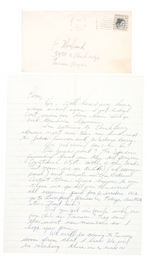 ALICE COOPER & GLEN BUXTON HAND-WRITTEN LETTERS FROM THEIR DAYS AS "THE SPIDERS."