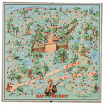 “WALT DISNEY’S OFFICIAL DAVY CROCKETT FRONTIER LAND” BOXED GAME.