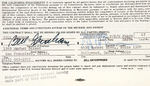 FRANK ZAPPA 1971 CONCERT CONTRACT SIGNED BY BILL GRAHAM & HERB COHEN FOR ZAPPA.