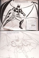 ALEX ROSS BATMAN ORIGINAL PENCIL ART FOR "KINGDOM COME."