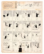 "THE BUNGLE FAMILY" ORIGINAL ART FOR TEN SUNDAY PAGES FROM 1935.