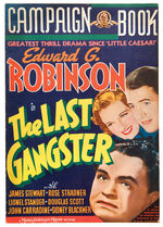 EDWARD G. ROBINSON "THE LAST GANGSTER" CAMPAIGN BOOK.