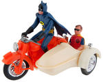 ITALIAN "BATCYCLE" BATTERY OPERATED TOY.