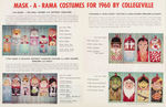 "1960 COLLEGEVILLE COSTUMES" RETAILER'S CATALOG & INSERT.