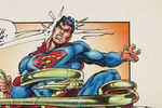 NEAL ADAMS ORIGINAL SUPERMAN SPECIALTY ART.