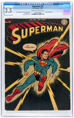 "SUPERMAN" #32 JANUARY-FEBRUARY 1945 CGC 3.5 VG-.