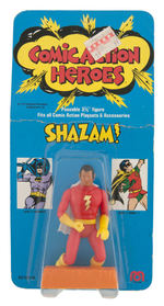 MEGO "COMIC ACTION HEROES - SHAZAM" CAPTAIN MARVEL CARDED ACTION FIGURE.