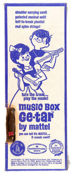 "MONKEES MUSIC BOX GE-TAR" BY MATTEL BOXED.
