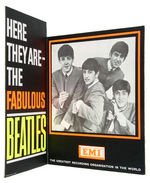 THE BEATLES RARE 1963 PROMOTIONAL DISPLAY.